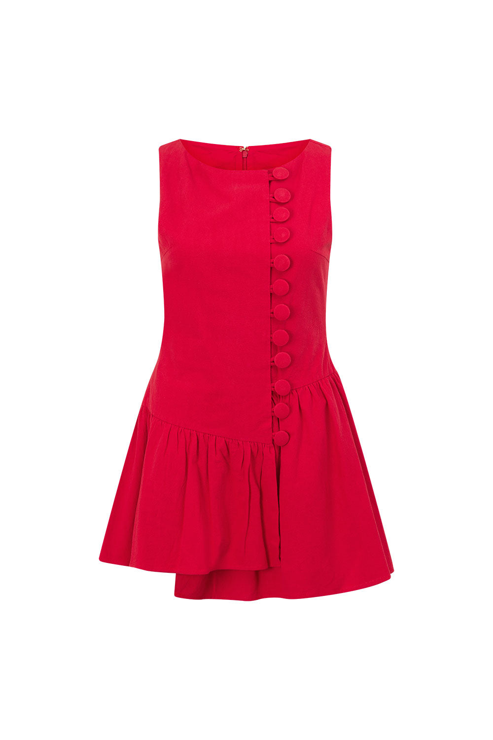 SAMPLE-Alfresco Dress - Red
