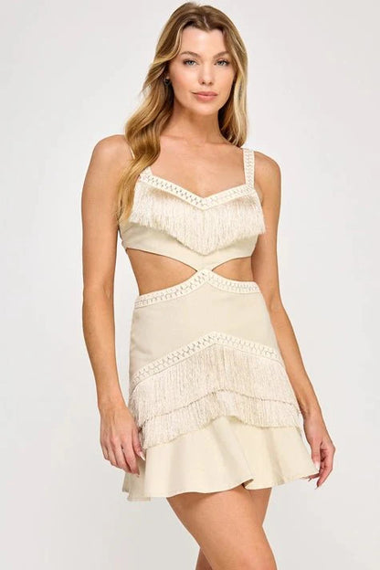 Beige Atelier Mini Dress