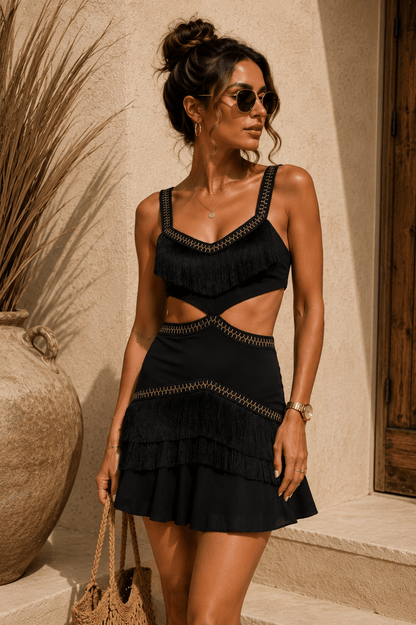 Black Atelier Mini Dress