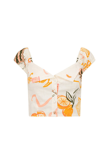 SAMPLE-Danica Top - Amalfi Aperol
