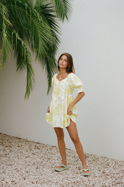 SAMPLE-Birdie Dress - Solstice Floral
