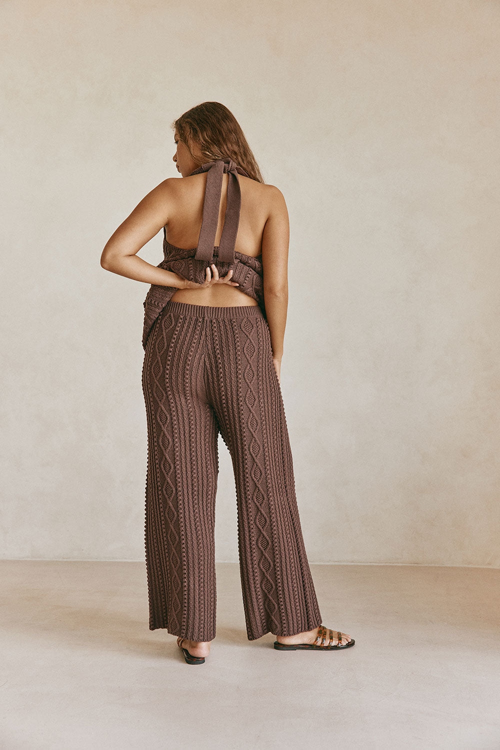 SAMPLE-Azari Pants - Brown