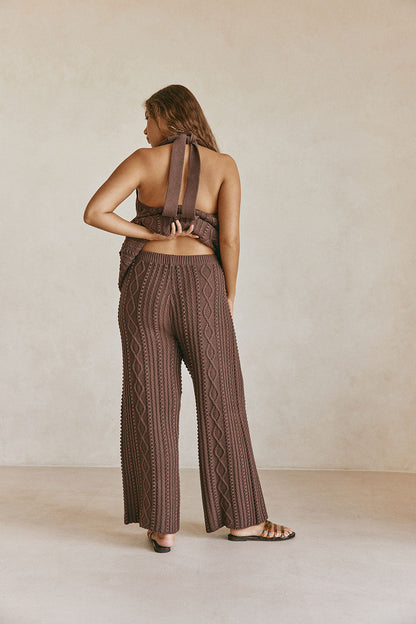SAMPLE-Azari Pants - Brown