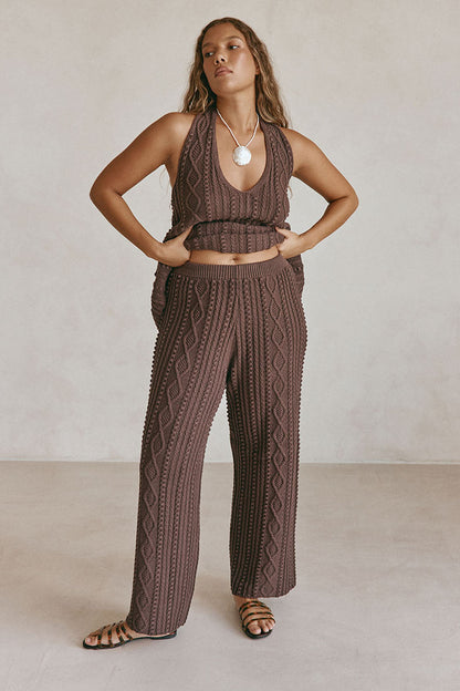 SAMPLE-Azari Pants - Brown