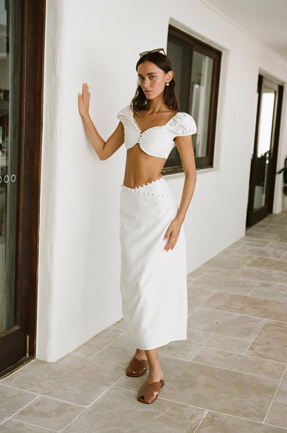 SAMPLE-Cato Button Top