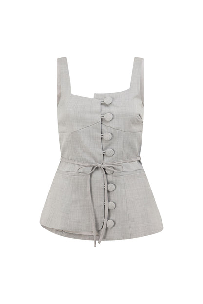 Khaleesi Top - Grey