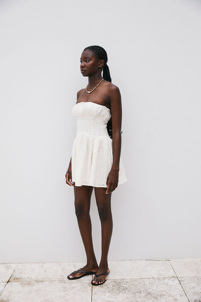 SAMPLE-Aura Dress - Broderie