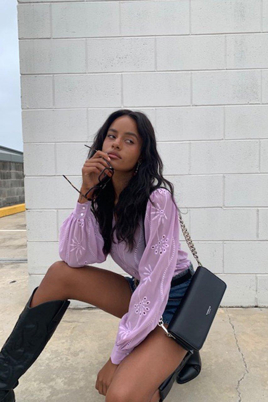 Elise Blouse - Lilac