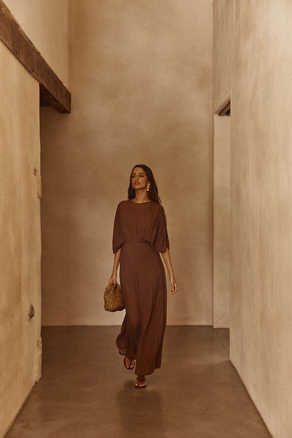 Eira Dress - Chocolate