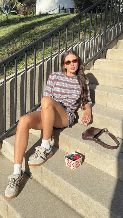 Marley Shorts - Multi Stripe