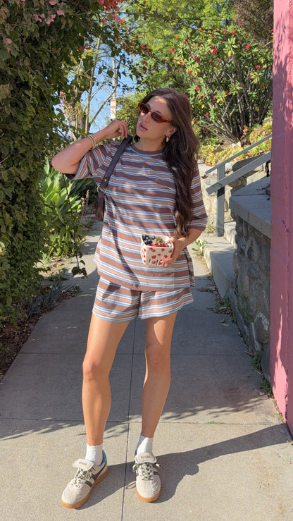 Marley Shorts - Multi Stripe