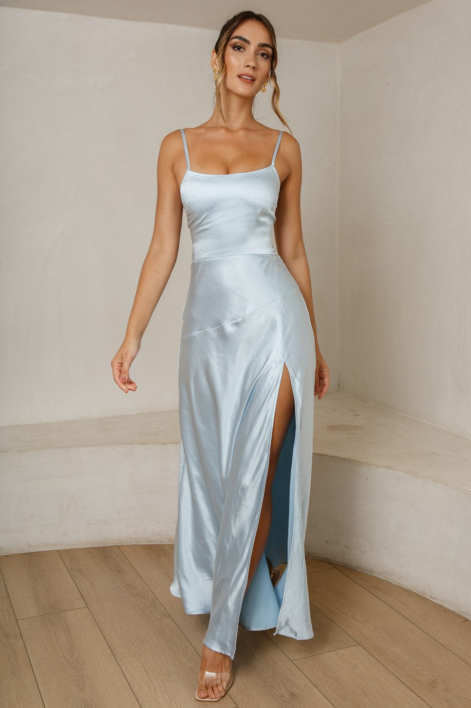 Mime Maxi Dress - Sky Blue