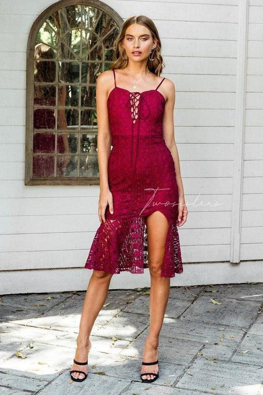 Kelsey Dress - Red
