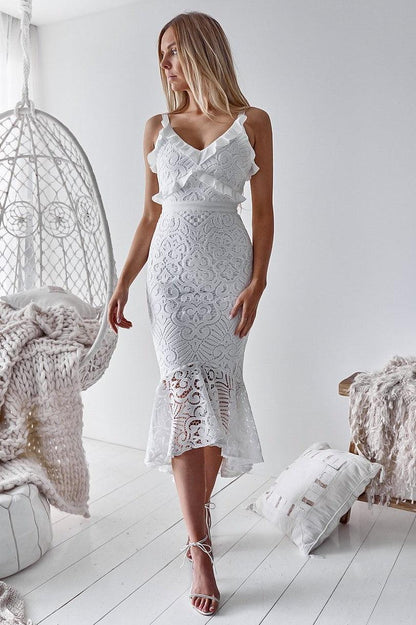 Leanne Dress - White