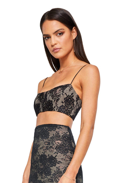 Nookie Heaven Crop - Black