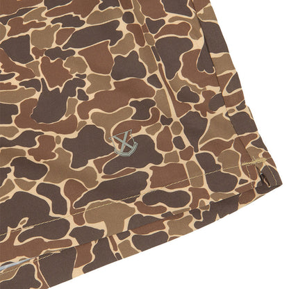 Old Row Camo Swim Trunks