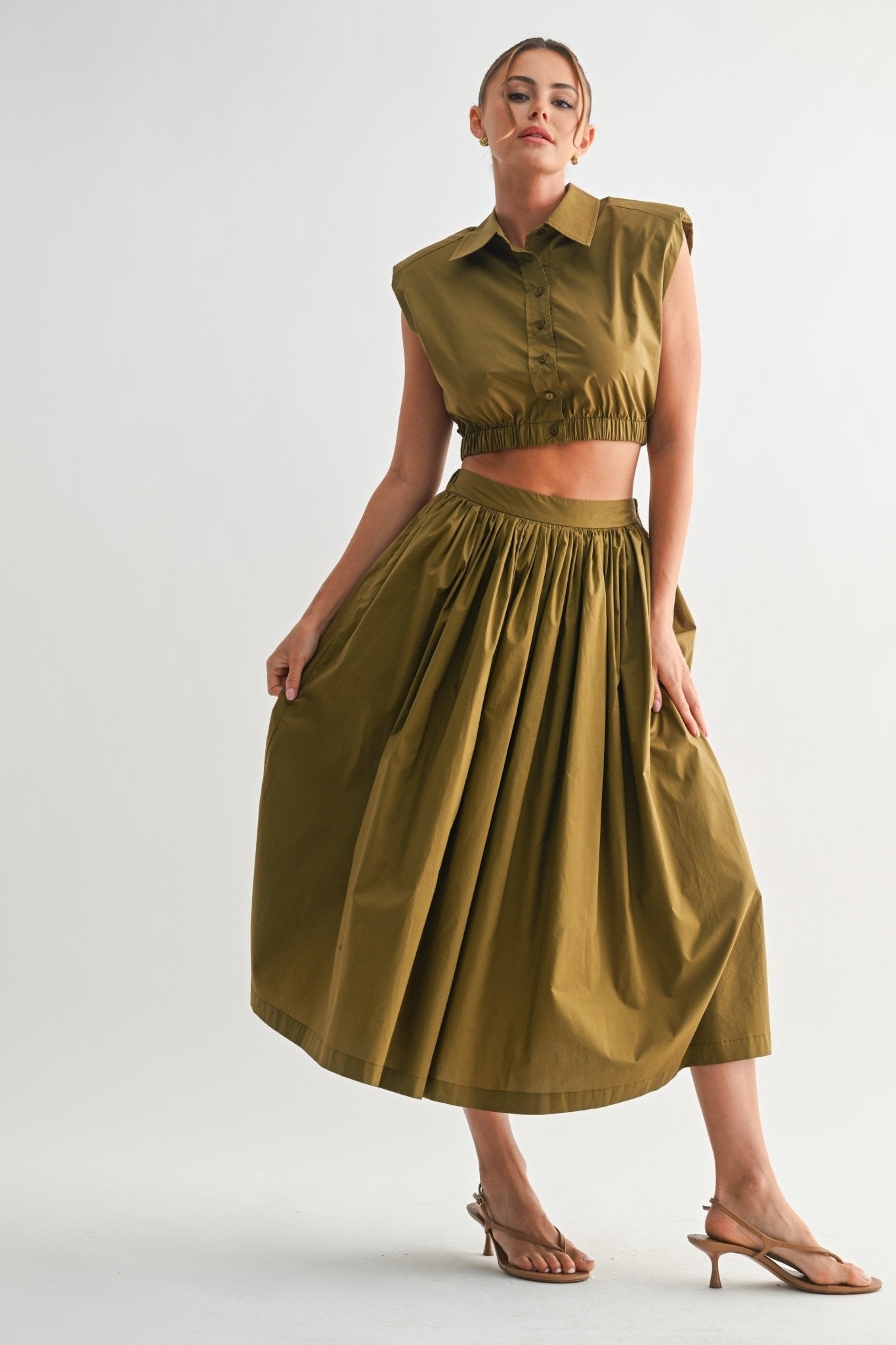 Olive Green Eden Muse Set