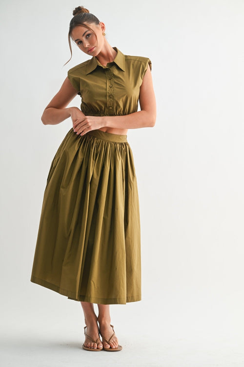 Olive Green Eden Muse Set