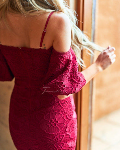 Riana Dress - Red