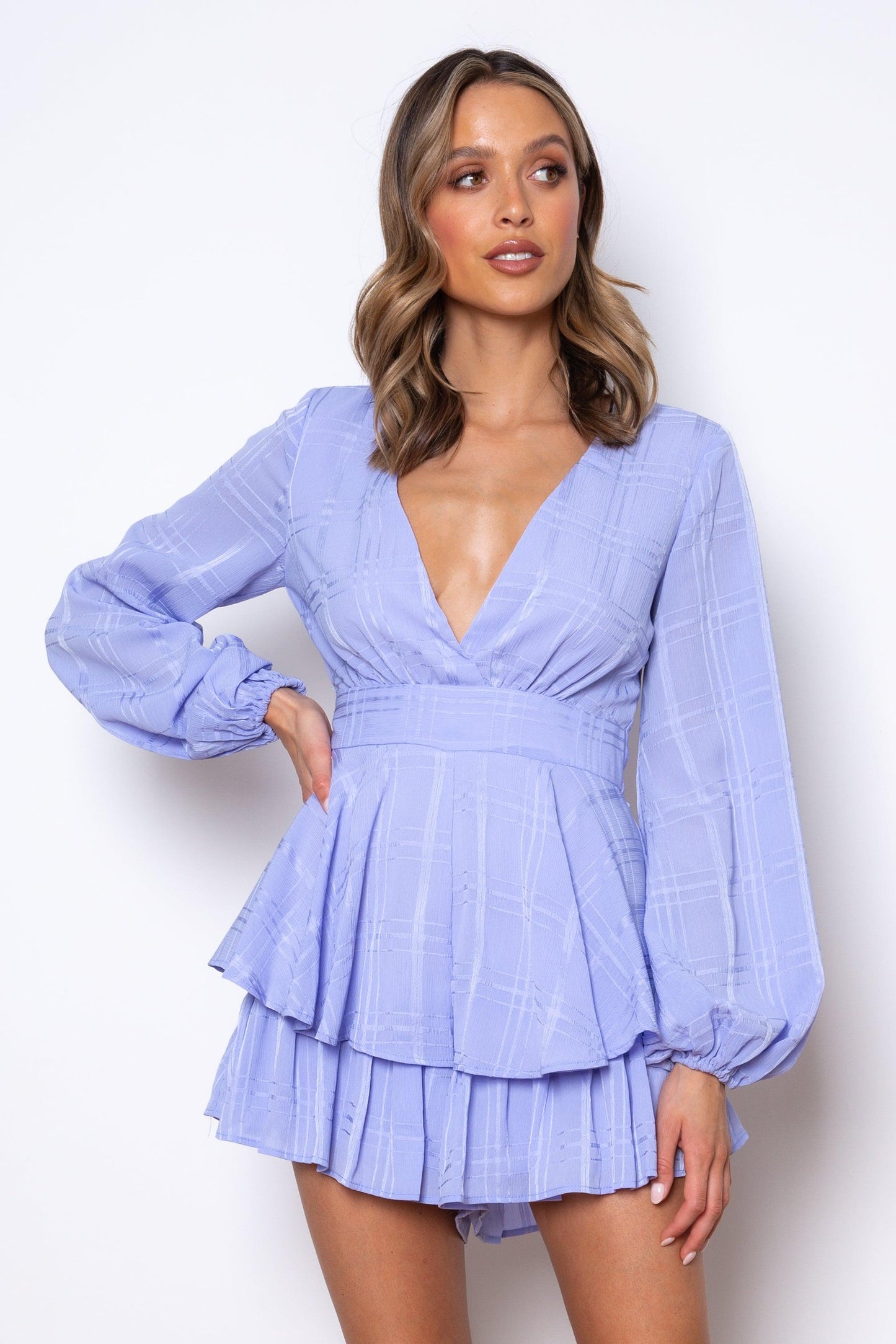 Santa Rosa Romper - Lavender