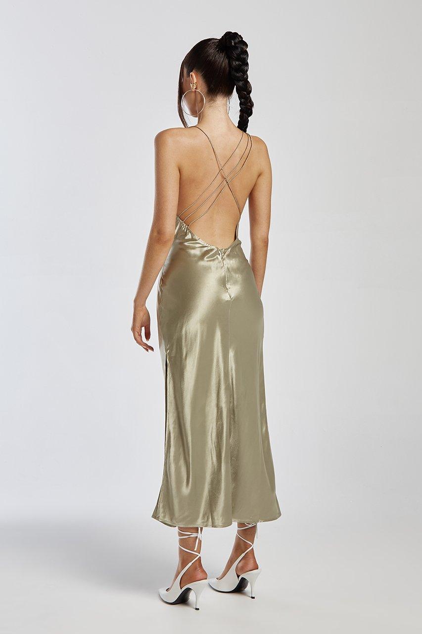 Sariah Slip Dress - Sage