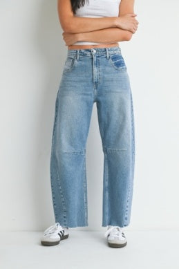 Just Black Barrel Jeans