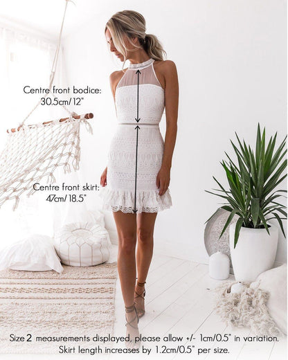 Vicky Dress - Steel Blue